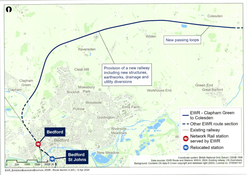 Route overview map Route overview map